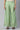 Green Foil Printed Sequins Straight Kurta and Palazzo Set