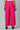 Bright Pink Ankle Length Solid Palazzo