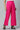 Bright Pink Ankle Length Solid Palazzo