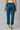 Green Yellow Cotton Flax Women Trousers