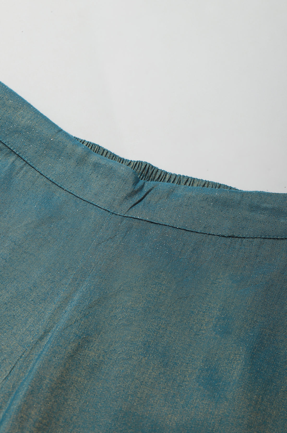 Blue Ankle Length Festive Culottes