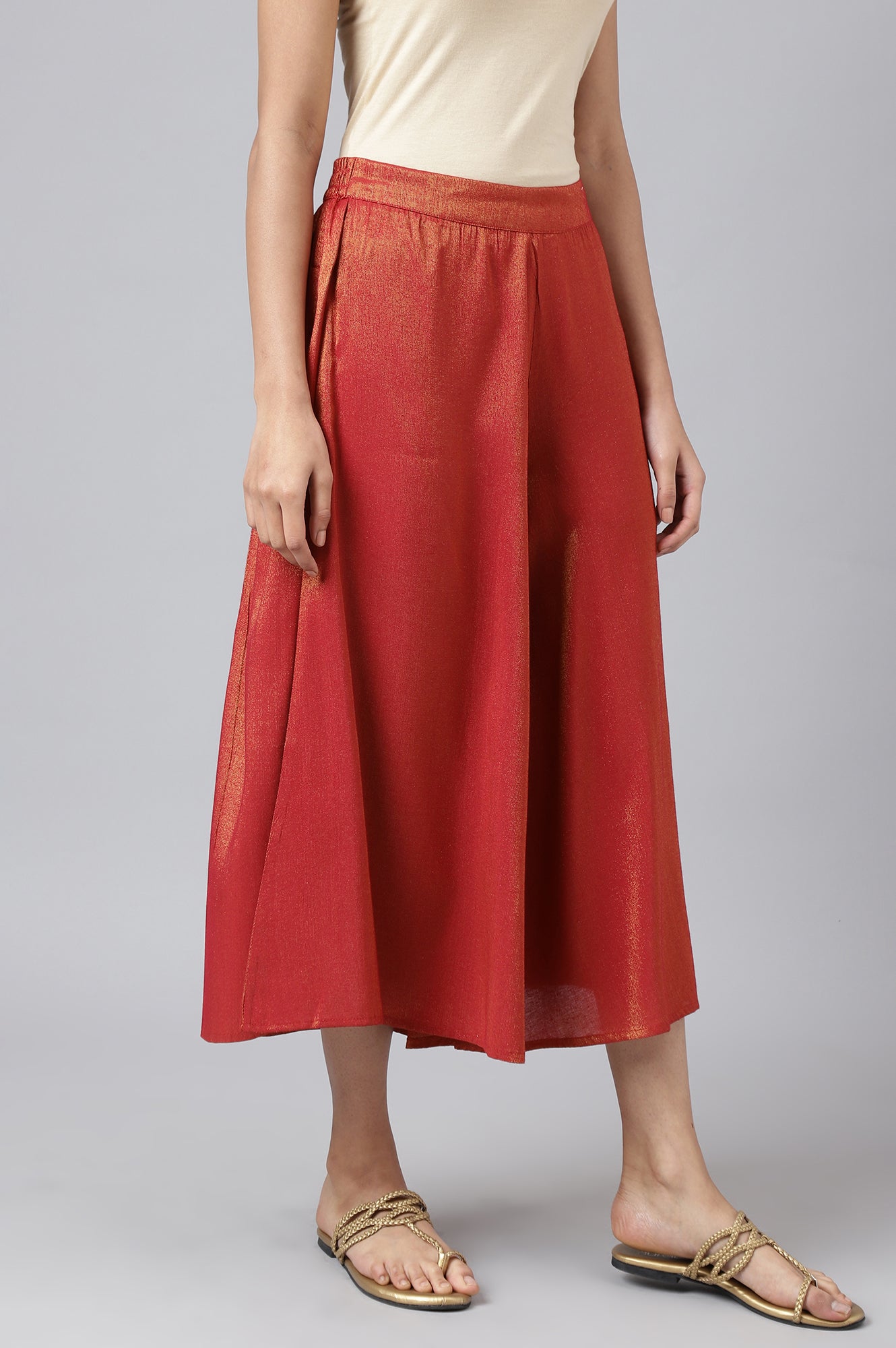 Womens Skirts Aurelia A-line Midi Skirt Buy Red Ankle Length
