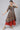 Red Ankle Length Festive Culottes