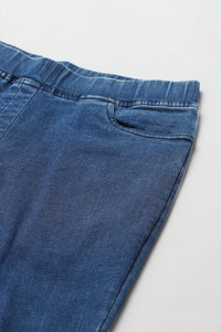 Blue Slim Fit Women Jeggings