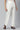 White Ankle Length Solid Palazzo
