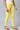 Yellow Cotton Lycra Tights