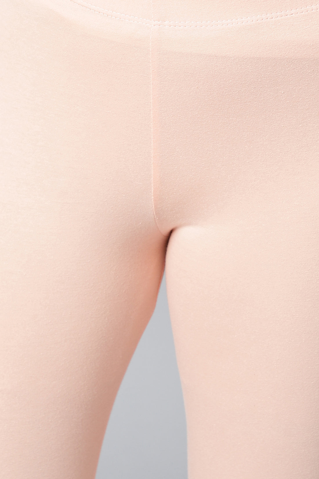 Pink Cotton Lycra Tights