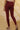 Maroon Zari Embroidered with Sequins Straight Kurta and Tight Set