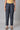 Denim Blue Solid Culottes