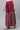 Maroon Single Tier Liva Sharara