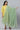 Light Green Floral Zari Print Chiffon Dupatta