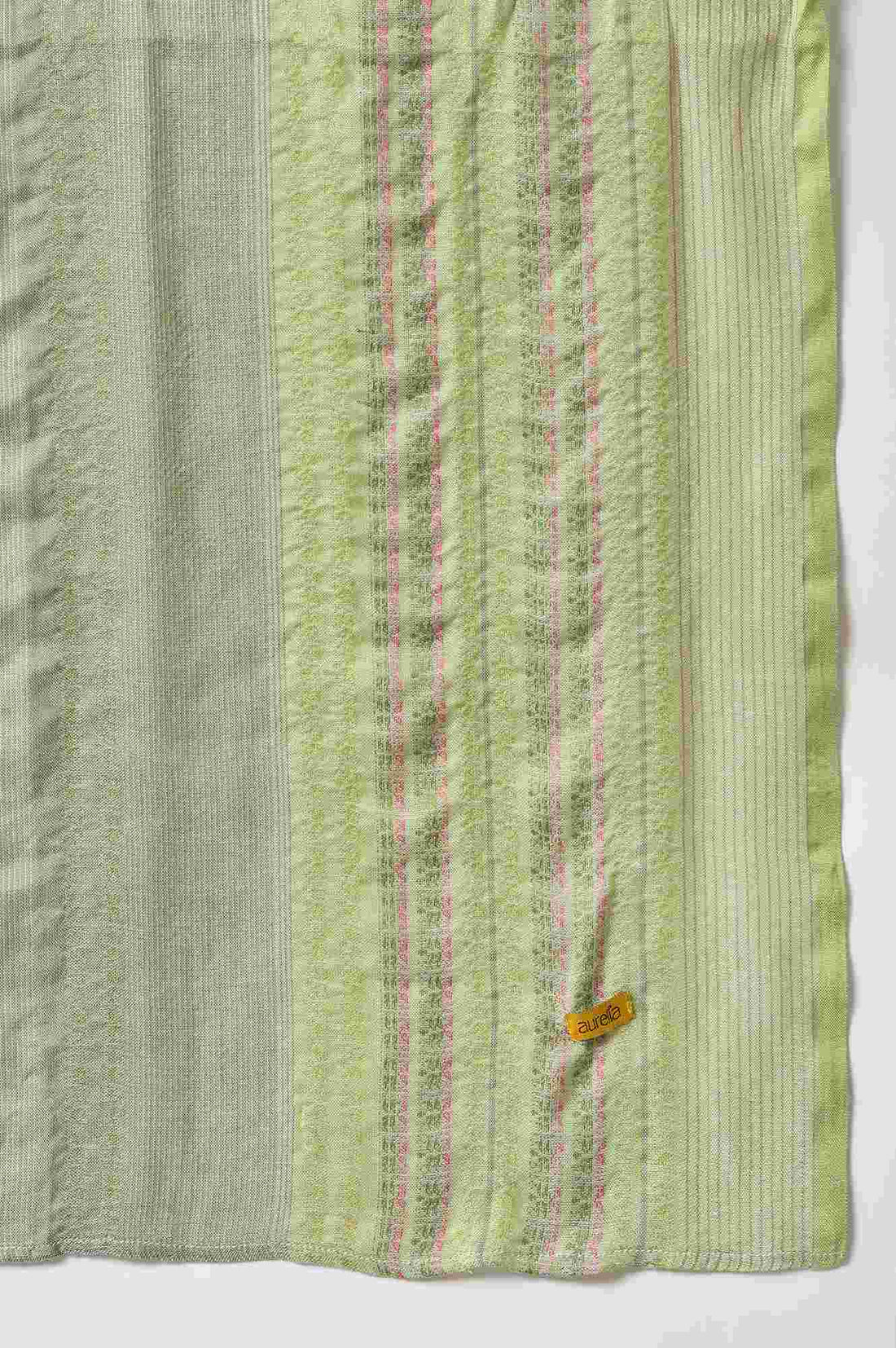 Green Zari Embroidered Dupatta