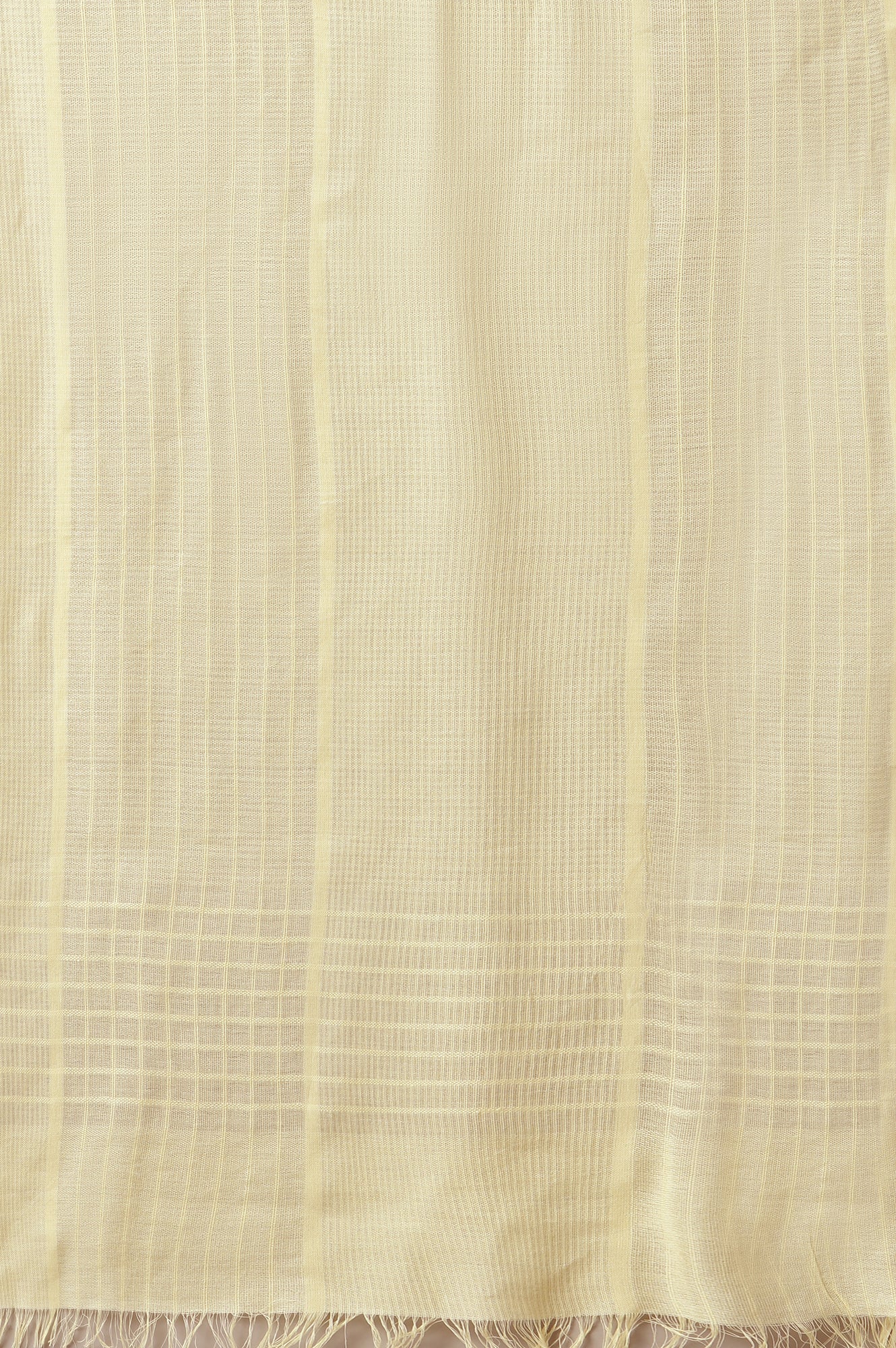 Yellow Cotton Viscose Dupatta