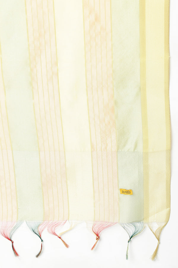 Multi Gold Banarsi Dupatta