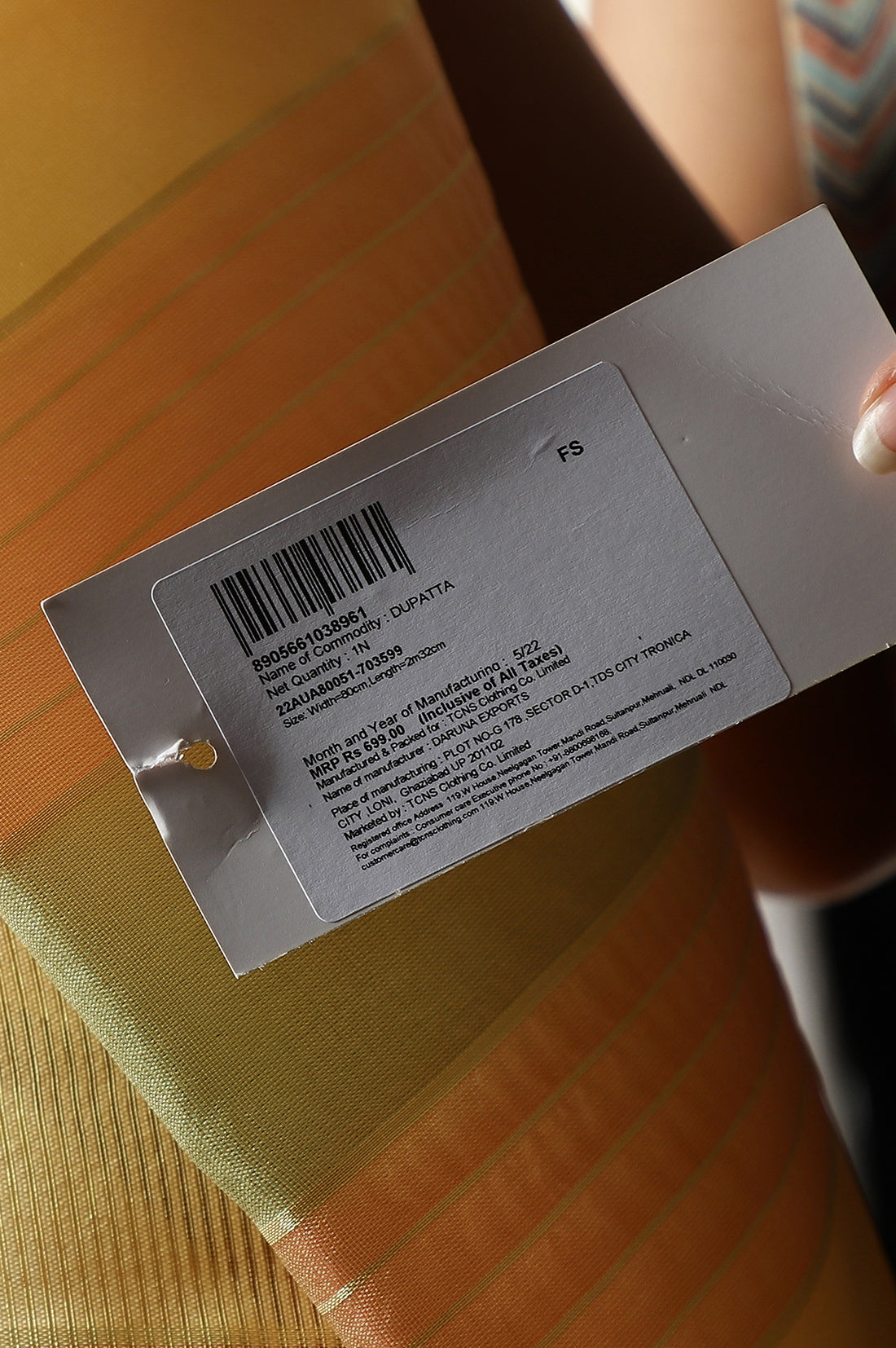 Multi Gold Banarsi Dupatta