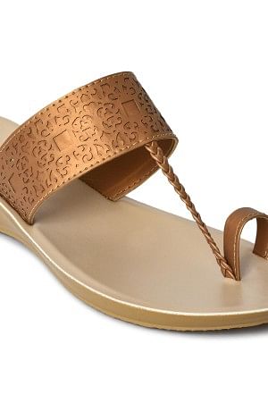 Aurelia Laser Cut Antique Gold Almond Wedge