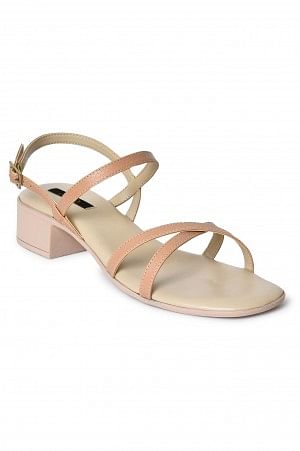 Buy Aurelia Ecru Textured Round Toe Flat-ZKASSIDY Online for