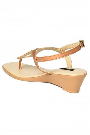 Aurelia Solid Gold Square Wedge