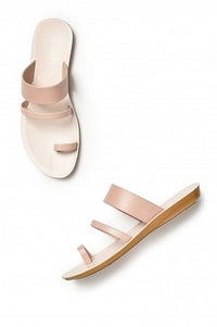 Aurelia Textured Blush Almond Flat
