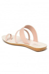 Aurelia Textured Blush Almond Flat