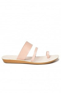 Aurelia Textured Blush Almond Flat