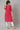 Maroon Cotton Dobby kurta With White Trousers