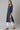 Dark Blue Cotton Dobby kurta With White Trousers