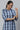 Blue kurta and Straight Pants Co-ord Set
