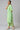 Green Yarn-Dyed kurta With Straight Palazzo