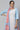 Blue Straight kurta, Peach Culottes and Dupatta Set