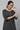 Grey Round Neck Straight kurta and Palazzo Co-ord Set