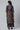 Dark Blue Printed Gillet with Sleeveless kurta and Parallel Pants