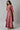Maroon Floral Printed With Zari Embroidery Liva Dress And Dupatta