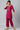 Maroon Embroidered kurta with Pants Set