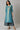 Liva Blue Zari Embroidered Kurta With Printed Culottes