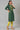 Green Liva Zari Embroidered kurta With Trousers