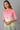 Red Yarn-Dyed Roud Neck kurta With Green Pants
