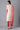 Pink Yarn-Dyed kurta Brown trousers and Dupatta Set