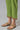 Red Foil Printed kurta with Green Trousers and Dupatta