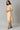 Beige Printed Front Open Gilet With Peach Inner Kurta And And Beige Straight Palazzo