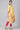 Liva Yellow Asymmetric Kurta With Pink Trouser And Dupatta