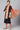 Black Embroidered Dress with Orange Tights and Dupatta