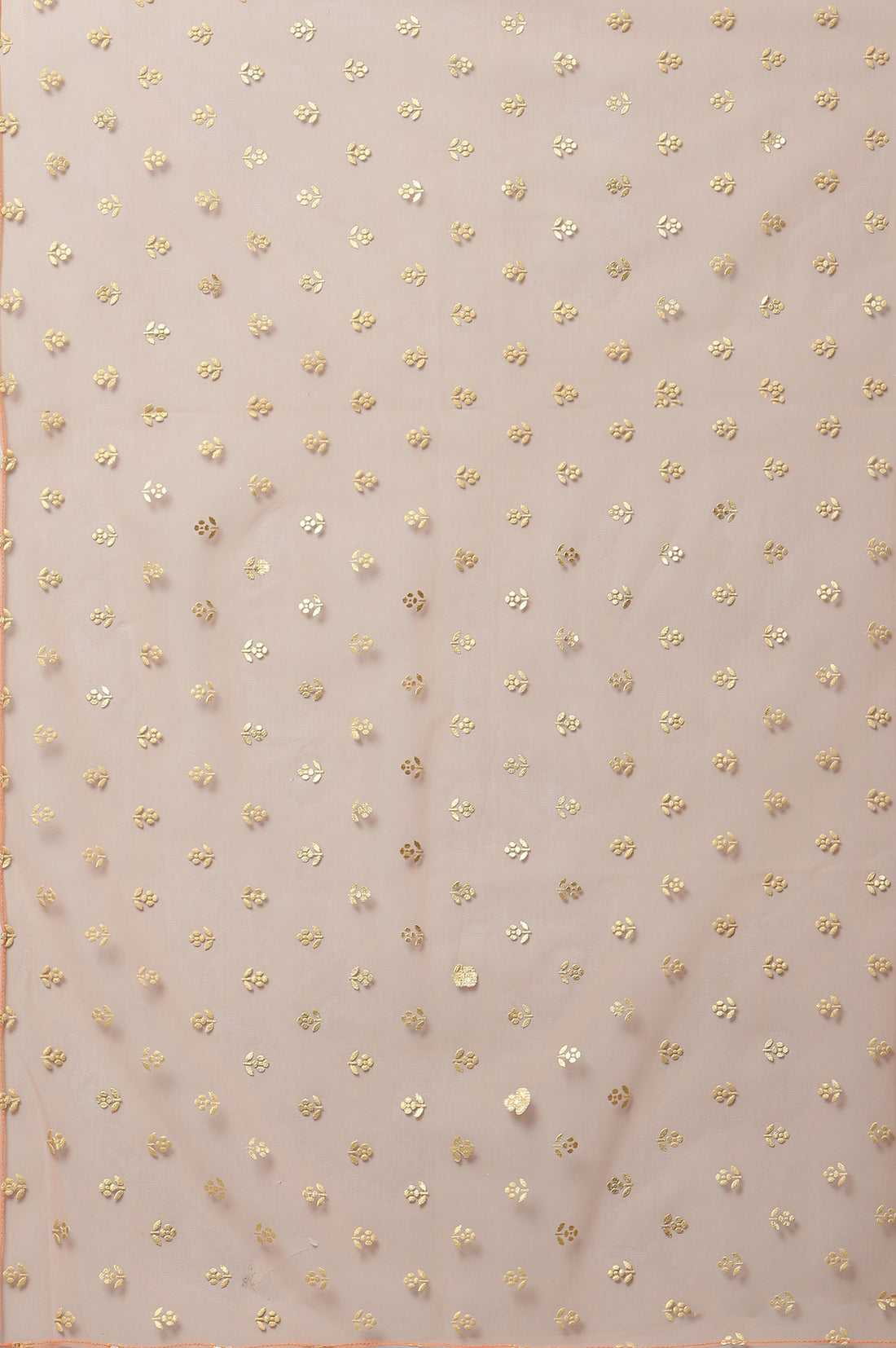 Off-white Sequined kurta with Straight Palazzo and Dupatta