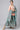 Peach Embroidered Top with Green Skirt and Dupatta