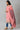 LIVA Pink Printed kurta with Blue Trousers and Pink Dupatta
