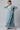 Blue Mist Embroidered Crop Top with Palazzo and Drape