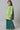 Girls LIVA Green Foil Print kurta with Sharara and Dupatta
