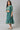 Girls Green Zari Embroidered Festive Dress