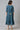 Girls Blue Zari Embroidered Festive Dress