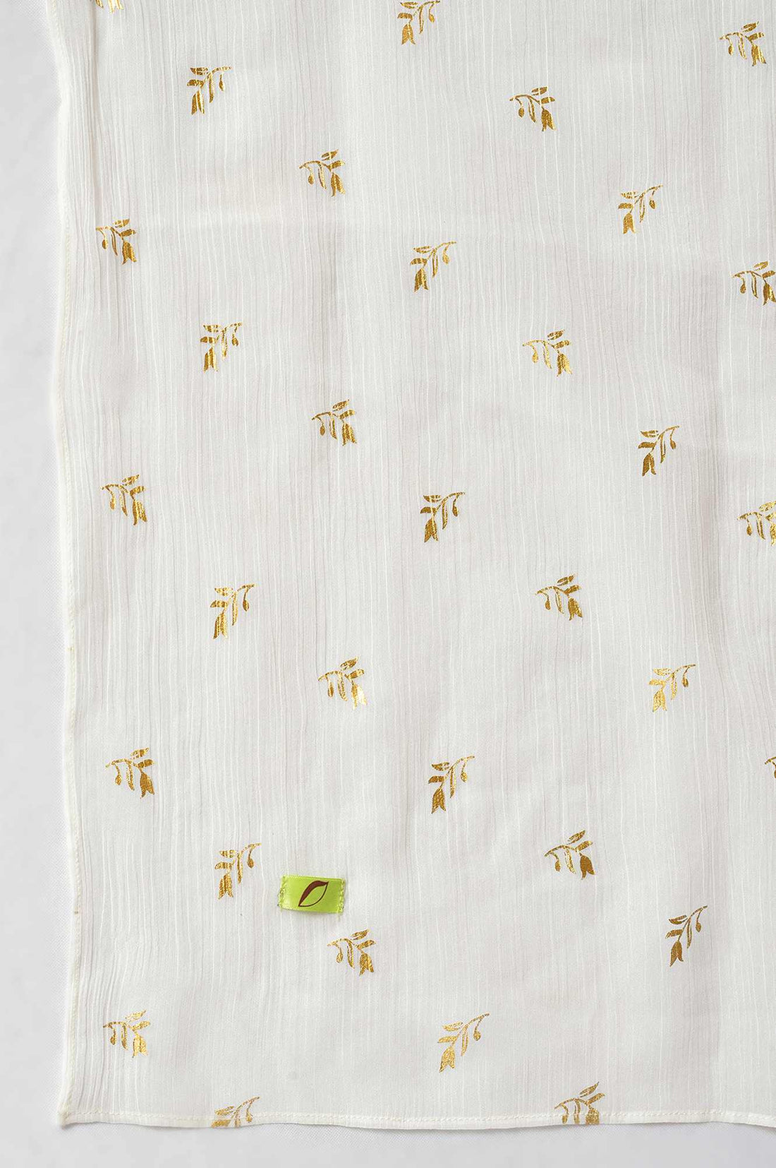 LIVA Girls Mirror Embroidered Top with White Skirt and Dupatta